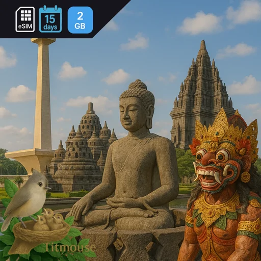 Indonesia - 2 GB - 15 Days