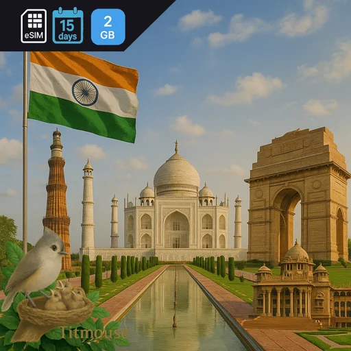 India - 2 GB - 15 days