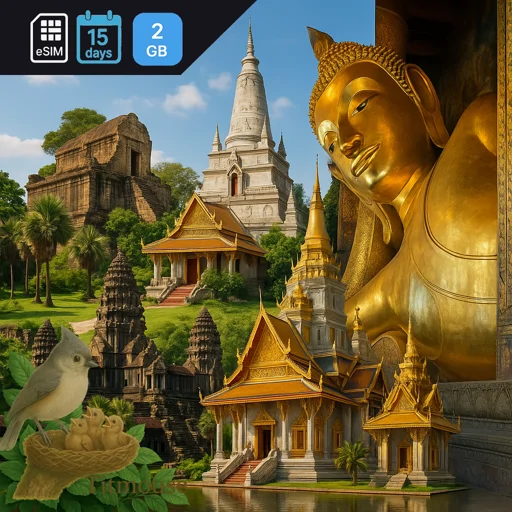 Cambodia - 2 GB - 15 Days