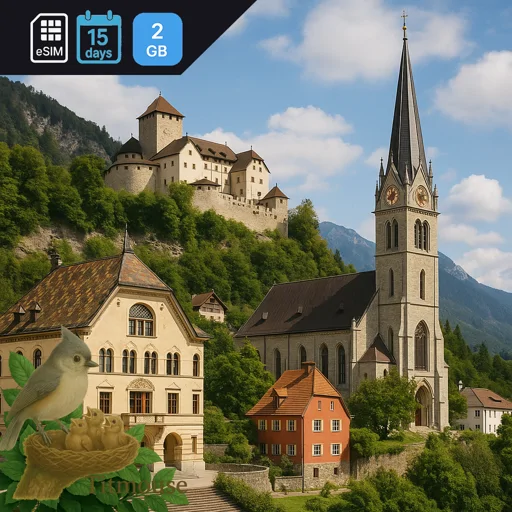 Liechtenstein - 2 GB - 15 Days