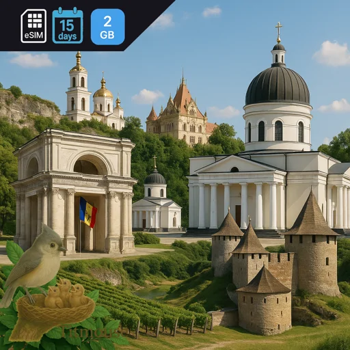 Moldova - 2 GB - 15 Days