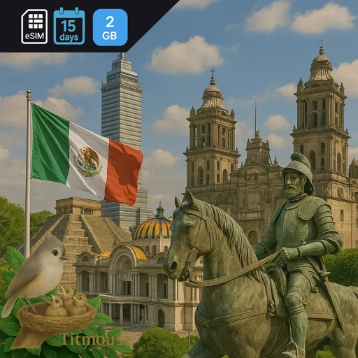 Mexico - 2 GB - 15 days