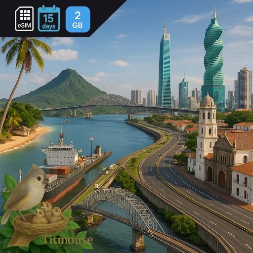 Panama - 2 GB - 15 Days