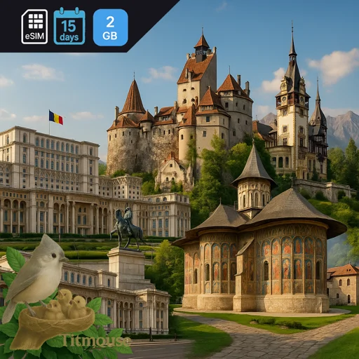 Romania - 2 GB - 15 Days