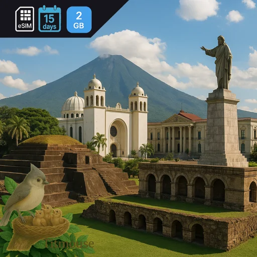 El Salvador - 2 GB - 15 Days