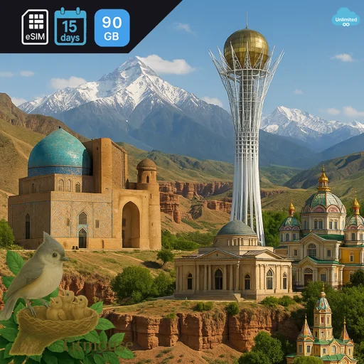 Kazakhstan - Unlimited - 15 Days
