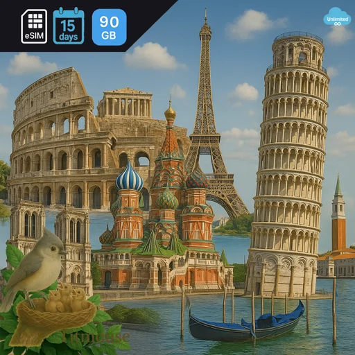 Europe - Unlimited - 15 days