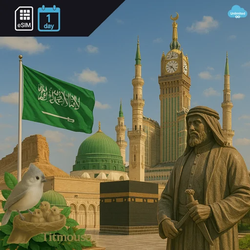 Saudi Arabia - Unlimited - 1 day