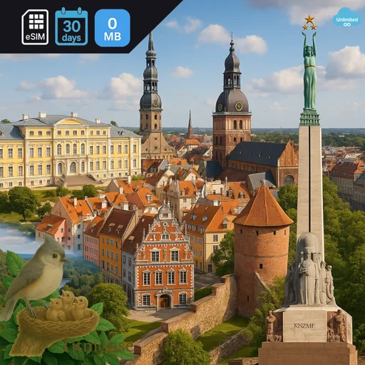 Latvia - Unlimited - 30 days