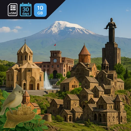 Armenia - 10 GB - 30 Days