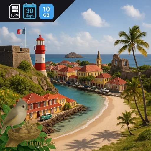 Saint Barthélemy - 10 GB - 30 Days