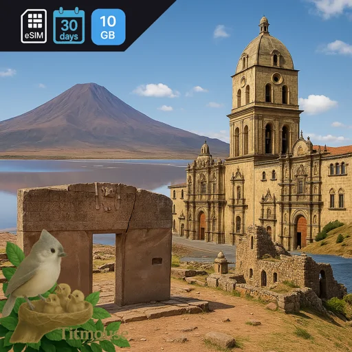 Bolivia - 10 GB - 30 Days