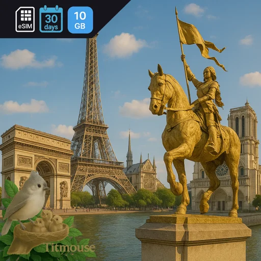 France - 10 GB - 30 Days