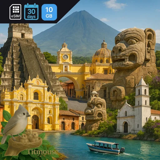 Guatemala - 10 GB - 30 days