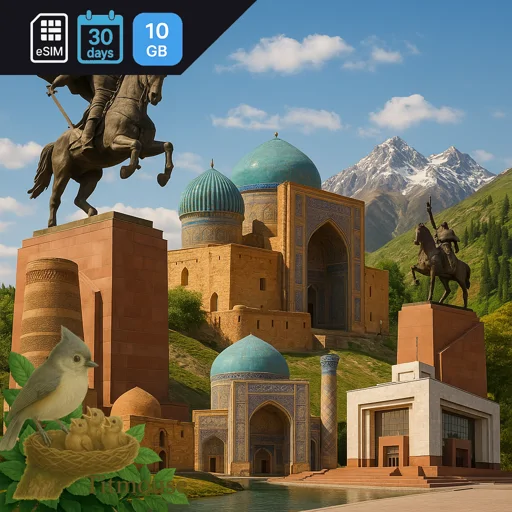 Kyrgyzstan - 10 GB - 30 Days