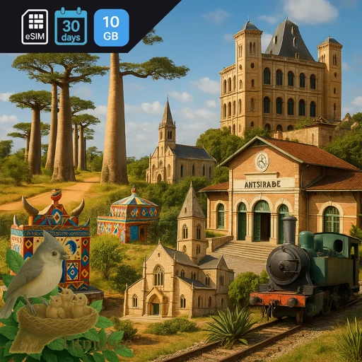 Madagascar - 10 GB - 30 Days