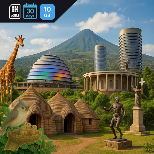 Rwanda - 10 GB - 30 Days