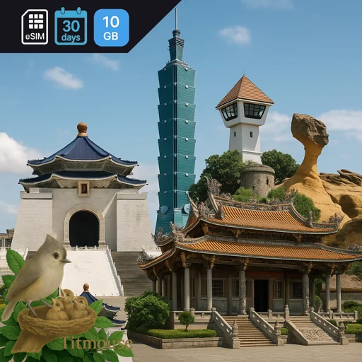 Taiwan - 10 GB - 30 Days
