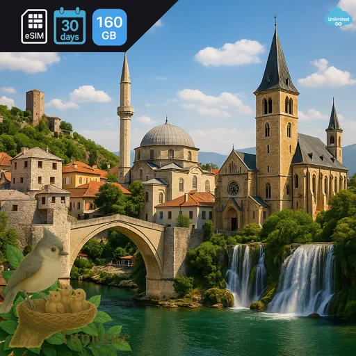 Bosnia and Herzegovina - Unlimited - 30 Days