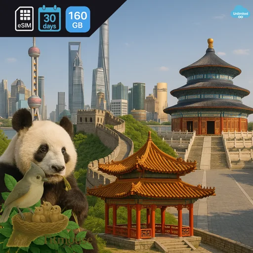 China - Unlimited - 30 Days