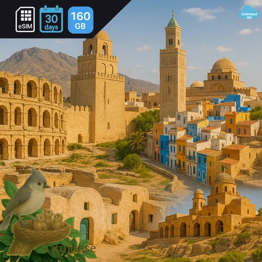 Tunisia - Unlimited - 30 Days