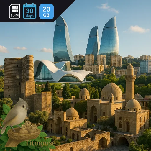 Azerbaijan - 20 GB - 30 days