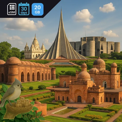 Bangladesh - 20 GB - 30 Days