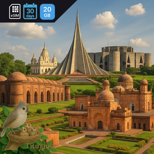 Bangladesh - 20 GB - 30 Days