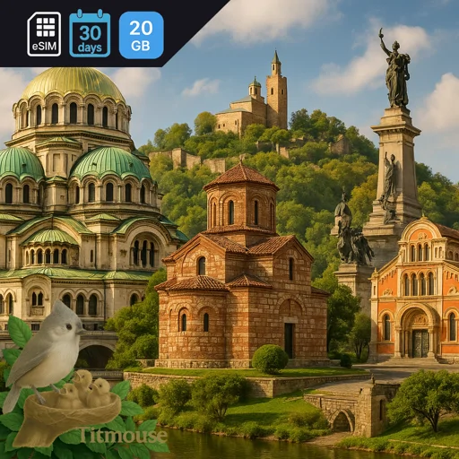 Bulgaria - 20 GB - 30 Days