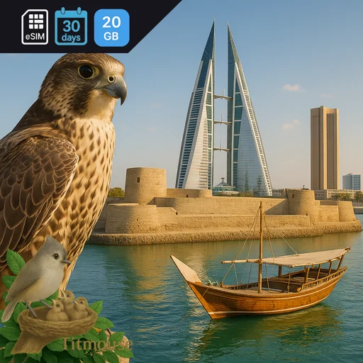 Bahrain - 20 GB - 30 Days