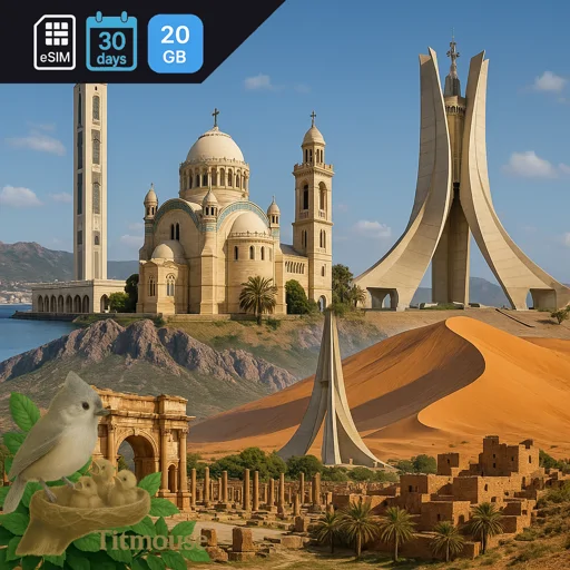 Algeria - 20 GB - 30 Days