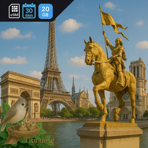 France - 20 GB - 30 days