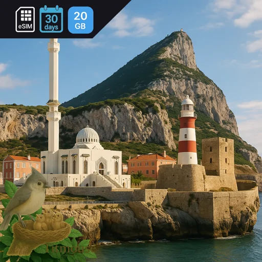 Gibraltar - 20 GB - 30 days