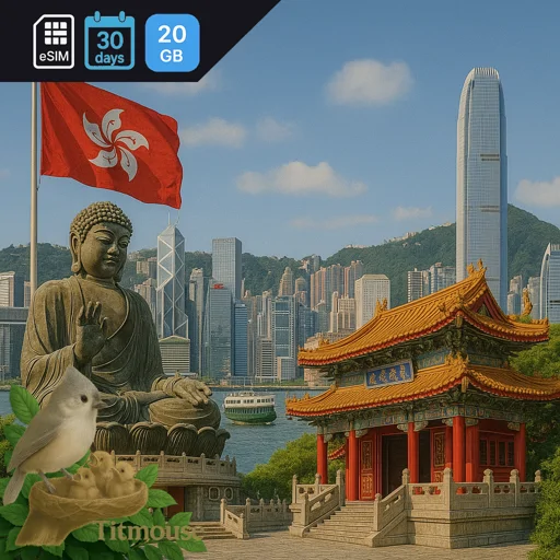 Hong Kong - 20 GB - 30 Days