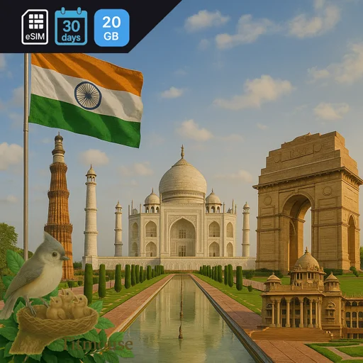 India - 20 GB - 30 Days