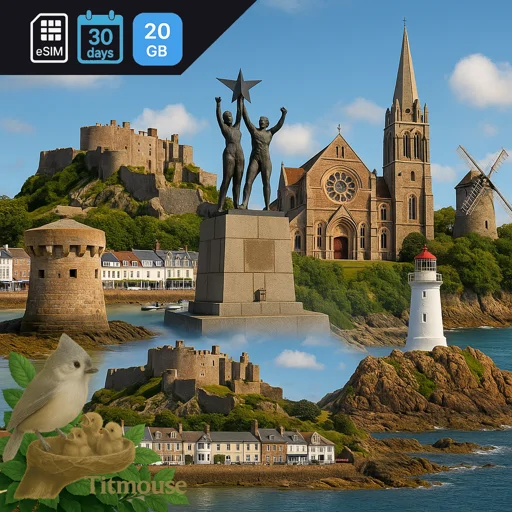 Jersey - 20 GB - 30 Days