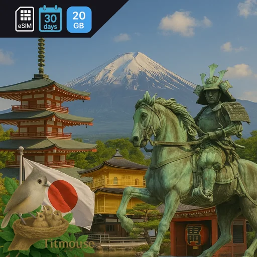 Japan - 20 GB - 30 days
