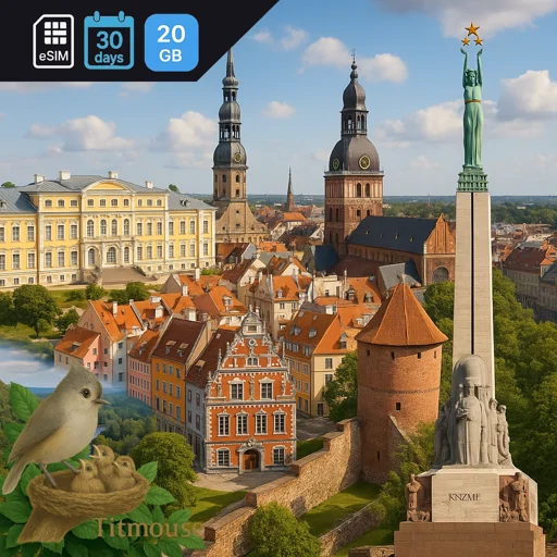 Latvia - 20 GB - 30 days