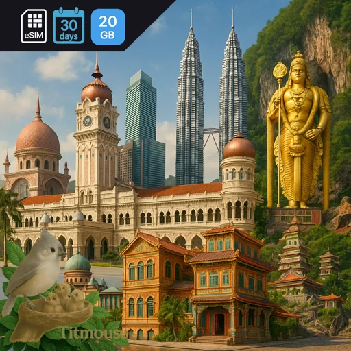 Malaysia - 20 GB - 30 days