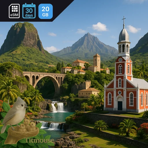 Réunion - 20 GB - 30 Days