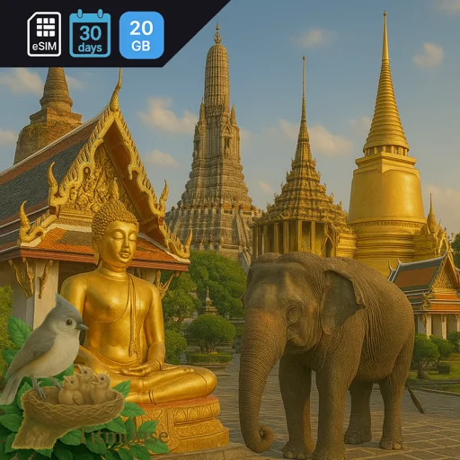 Thailand - 20 GB - 30 Days
