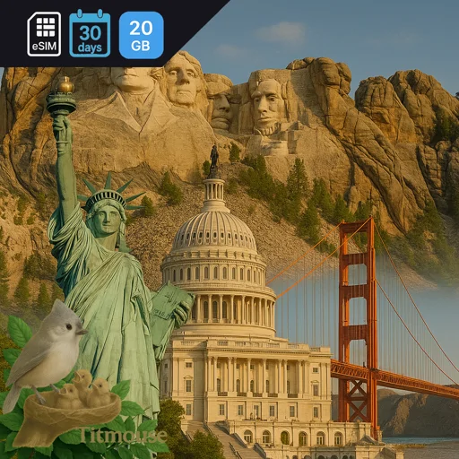 United States - 20 GB - 30 Days