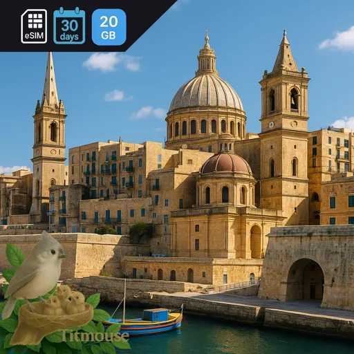 Mayotte - 20 GB - 30 Days