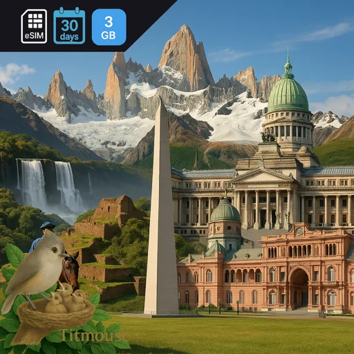 Argentina - 3 GB - 30 Days