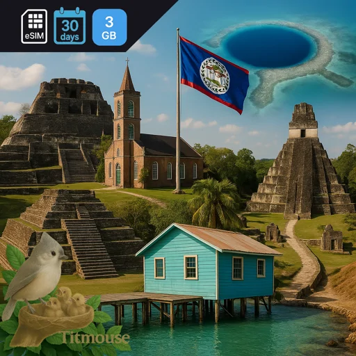 Belize - 3 GB - 30 Days