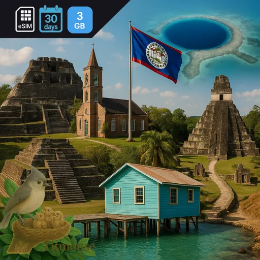 Belize - 3 GB - 30 Days