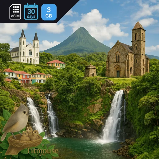 Dominica - 3 GB - 30 Days