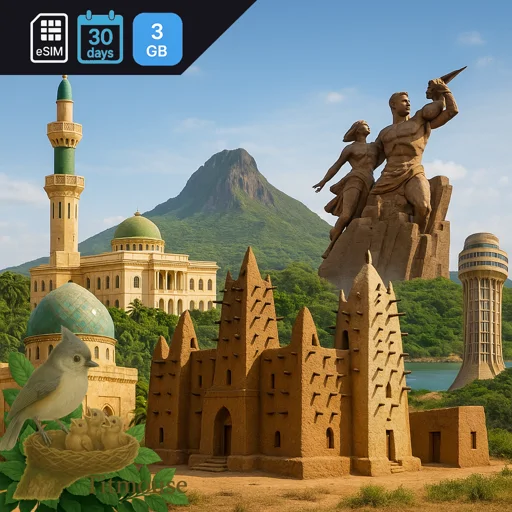 Guinea - 3 GB - 30 days