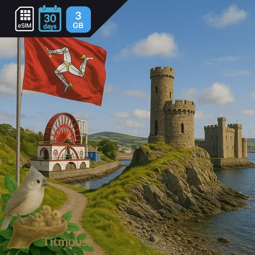 Isle of Man - 3 GB - 30 Days