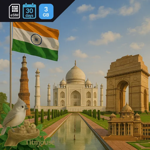 India - 3 GB - 30 Days